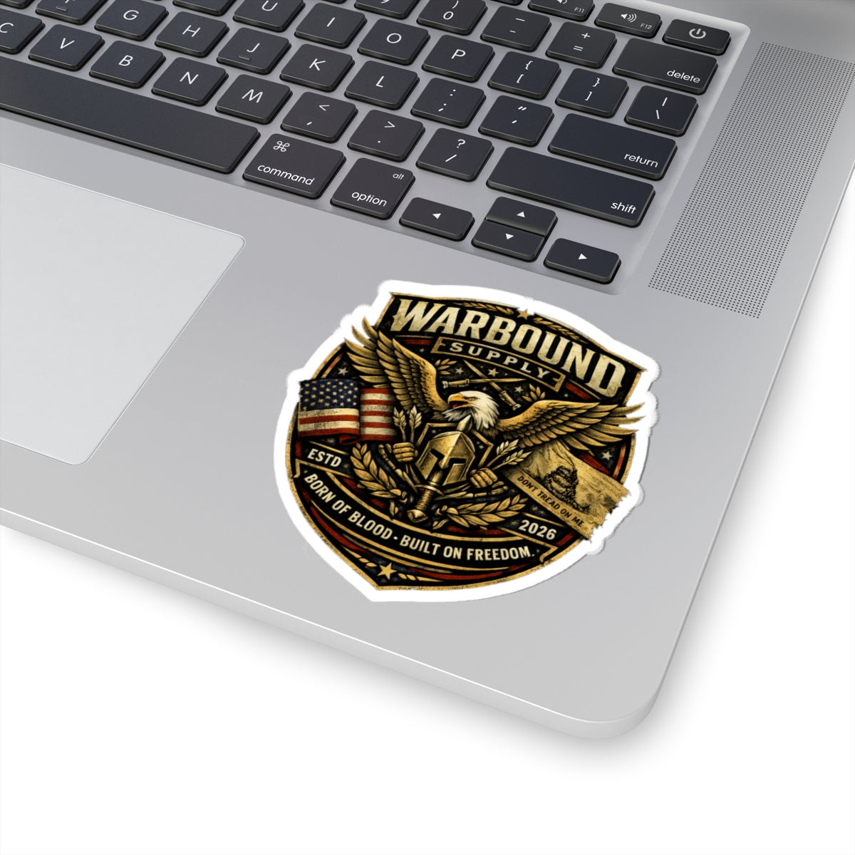 Warbound Supply Eagle Shield Sticker