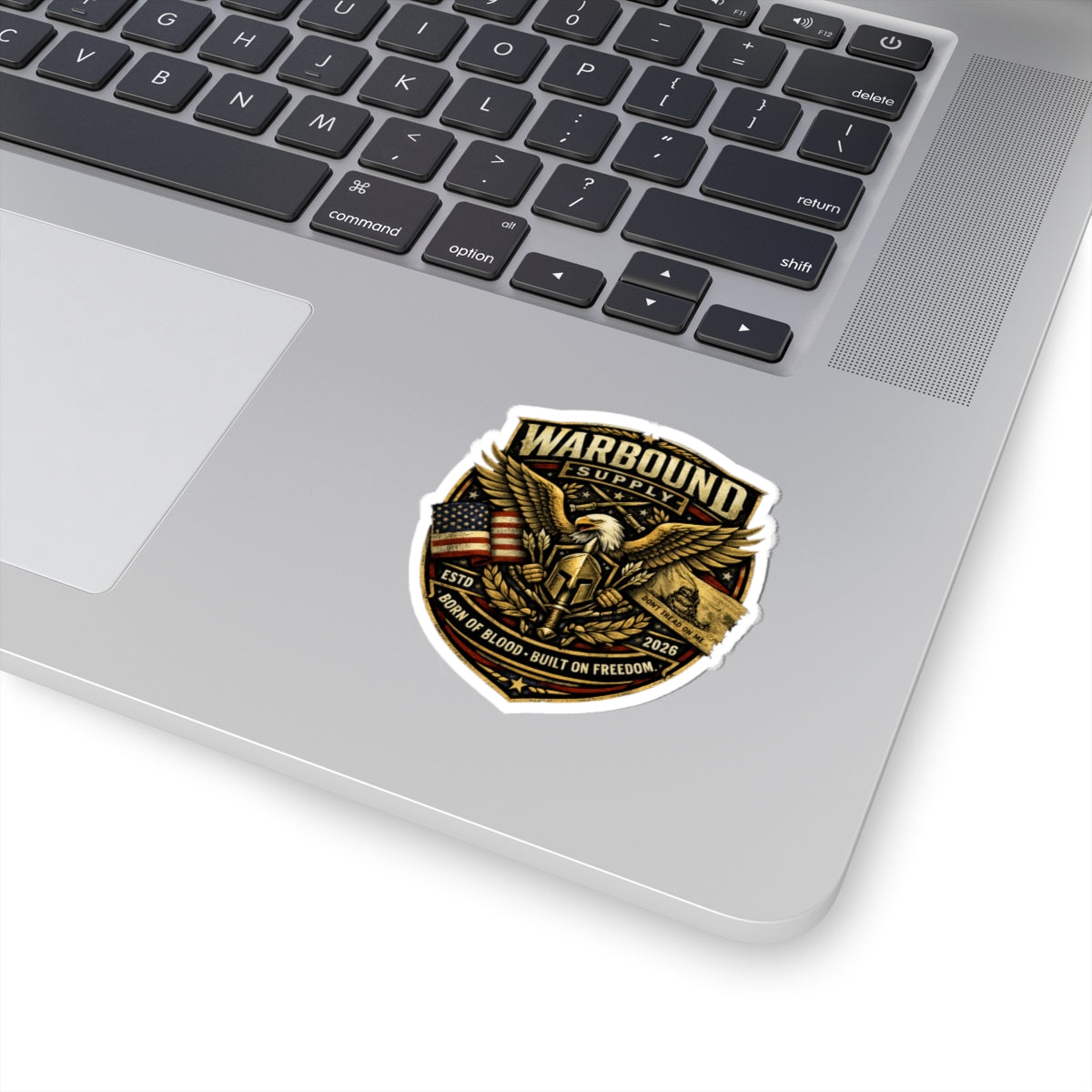 Warbound Supply Eagle Shield Sticker